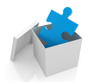 missing jigsaw piece in box